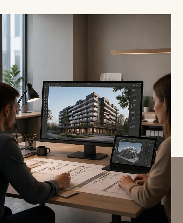 3D визуализация архитектуры и объектов строительства в Троицке