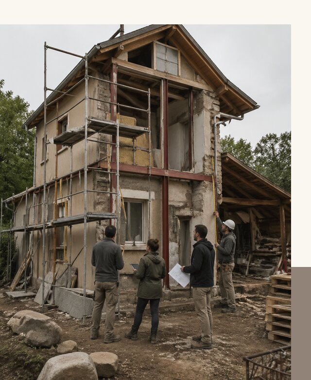 Реконструкция загородного дома под ключ в Троицке от бюро