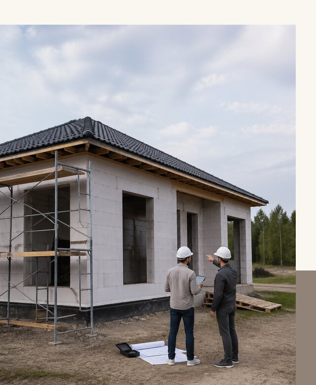 Проектирование одноэтажных домов из газобетона в Троицке